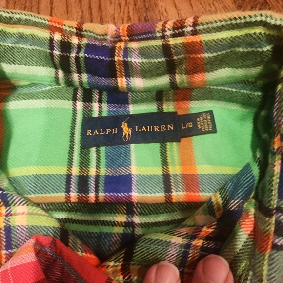 Ralph Lauren Blue Label Men's Casual Button Down Shirts - Multicolor Plaid - Picture 5 of 15